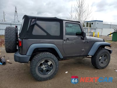 Trzecie zdjęcie samochodu z tyłu: 2016 JEEP WRANGLER SPORT VIN:1C4AJWAG8GL261658 - miniatura