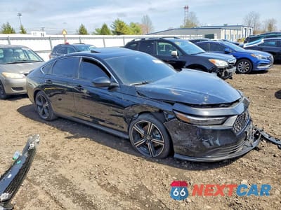 Czwarte zdjęcie samochodu z boku: 2025 HONDA ACCORD HYBRID SPORT VIN:1HGCY2F56SA091584 - miniatura