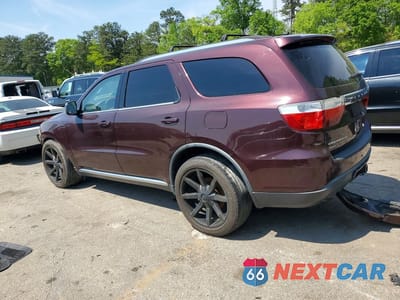 Drugie zdjęcie samochodu z przodu: 2012 DODGE DURANGO SXT VIN:1C4RDJAG0CC278784 - miniatura