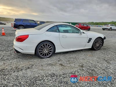 Trzecie zdjęcie samochodu z tyłu: 2017 MERCEDES-BENZ SL 450 VIN:WDDJK6GA8HF046903 - miniatura