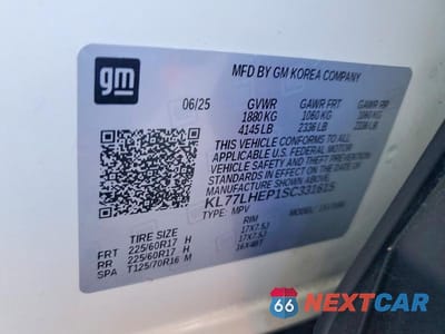 Zdjęcie 13 z 13 samochodu: 2025 CHEVROLET TRAX 1LT VIN:KL77LHEP1SC331615 - miniatura