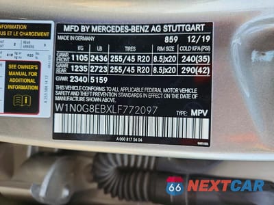 Zdjęcie 13 z 13 samochodu: 2020 MERCEDES-BENZ GLC 300 4MATIC VIN:W1N0G8EBXLF772097 - miniatura