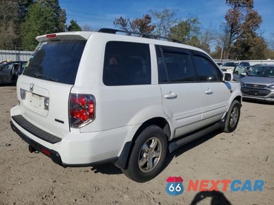Trzecie zdjęcie samochodu z tyłu: 2007 HONDA PILOT EXL VIN:2HKYF185X7H531663 - miniatura