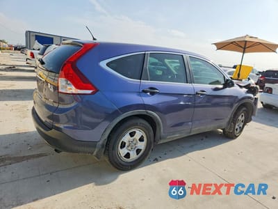 Trzecie zdjęcie samochodu z tyłu: 2013 HONDA CR-V LX VIN:3CZRM3H39DG707167 - miniatura