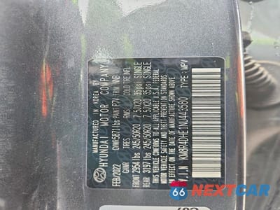 Zdjęcie 13 z 13 samochodu: 2022 HYUNDAI PALISADE SEL VIN:KM8R4DHE1NU443580 - miniatura