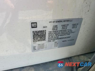 Zdjęcie 13 z 13 samochodu: 2025 CHEVROLET TAHOE K1500 PREMIER VIN:1GNS6SRD8SR353097 - miniatura