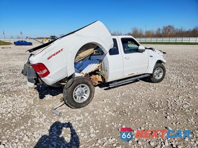 Trzecie zdjęcie samochodu z tyłu: 2009 FORD RANGER SUPER CAB VIN:1FTYR44E49PA29348 - miniatura