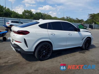 Trzecie zdjęcie samochodu z tyłu: 2021 BMW X6 SDRIVE 40I VIN:5UXCY4C01M9F28237 - miniatura