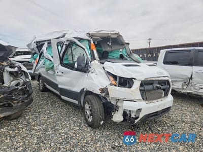Czwarte zdjęcie samochodu z boku: 2024 FORD TRANSIT T-350 VIN:1FBAX2X88RKA15715 - miniatura