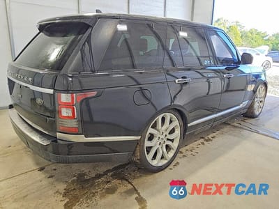 Trzecie zdjęcie samochodu z tyłu: 2016 LAND ROVER RANGE ROVER SUPERCHARGED VIN:SALGS2EF9GA266759 - miniatura