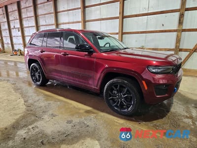 Czwarte zdjęcie samochodu z boku: 2024 JEEP GRAND CHEROKEE LIMITED 4XE VIN:1C4RJYB63R8534354 - miniatura
