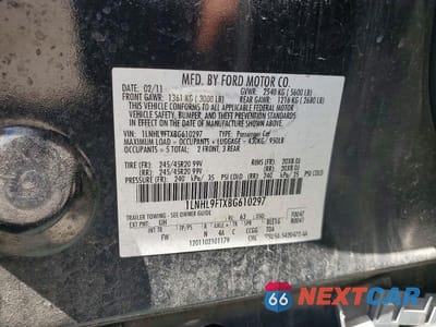 Zdjęcie 12 z 12 samochodu: 2011 LINCOLN MKS VIN:1LNHL9FTXBG610297 - miniatura