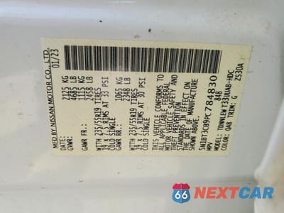 Zdjęcie 14 z 14 samochodu: 2023 NISSAN ROGUE SL VIN:5N1BT3CB9PC784830 - miniatura