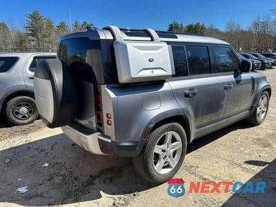 Czwarte zdjęcie samochodu z boku: 2021 LAND ROVER DEFENDER 110 SE VIN:SALEP7RU4M2047972 - miniatura