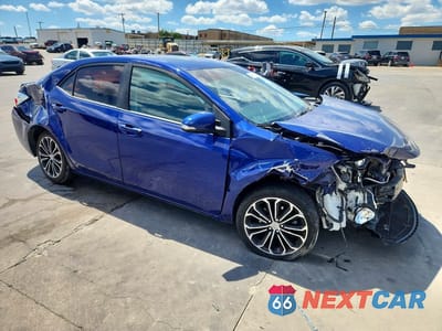 Czwarte zdjęcie samochodu z boku: 2014 TOYOTA COROLLA S PLUS VIN:5YFBURHE8EP079318 - miniatura