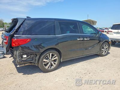 Trzecie zdjęcie samochodu z tyłu: 2023 HONDA ODYSSEY TOURING VIN:5FNRL6H81PB073109 - miniatura