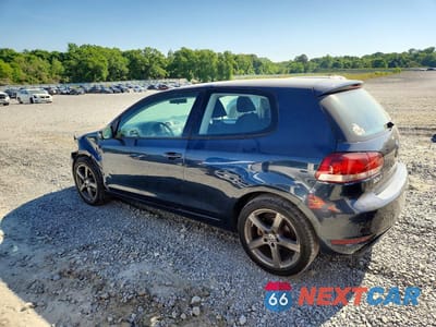 Drugie zdjęcie samochodu z przodu: 2010 VOLKSWAGEN GOLF VIN:WVWBA7AJ7AW189637 - miniatura