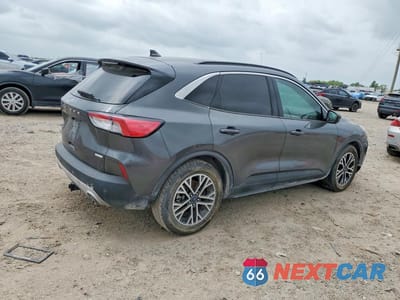 Trzecie zdjęcie samochodu z tyłu: 2020 FORD ESCAPE SEL VIN:1FMCU0H63LUB19857 - miniatura