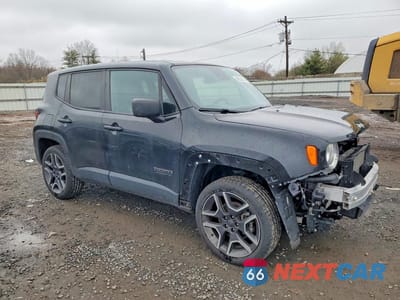 Czwarte zdjęcie samochodu z boku: 2021 JEEP RENEGADE SPORT VIN:ZACNJDAB4MPN31029 - miniatura
