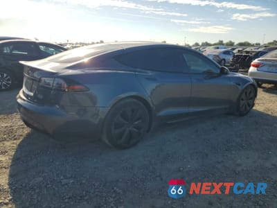 Trzecie zdjęcie samochodu z tyłu: 2023 TESLA MODEL S VIN:5YJSA1E62PF522519 - miniatura