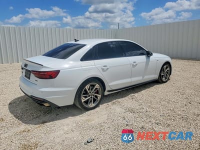 Trzecie zdjęcie samochodu z tyłu: 2023 AUDI A4 PREMIUM PLUS 45 VIN:WAUEAAF43PA031201 - miniatura