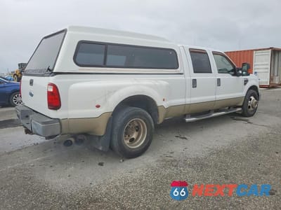 Trzecie zdjęcie samochodu z tyłu: 2008 FORD F350 SUPER DUTY VIN:1FTWW32R98EB09240 - miniatura