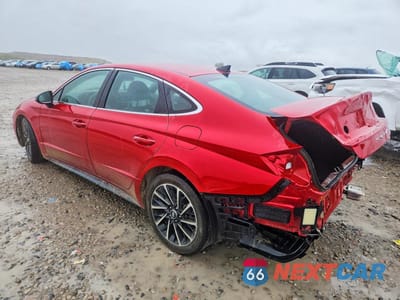 Drugie zdjęcie samochodu z przodu: 2020 HYUNDAI SONATA SEL PLUS VIN:5NPEJ4J25LH020908 - miniatura