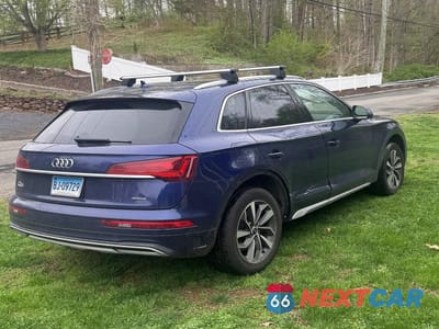 Trzecie zdjęcie samochodu z tyłu: 2021 AUDI Q5 PREMIUM VIN:WA1AAAFY5M2056668 - miniatura