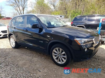 Czwarte zdjęcie samochodu z boku: 2017 BMW X3 XDRIVE28I VIN:5UXWX9C52H0T05494 - miniatura