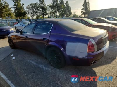 Drugie zdjęcie samochodu z przodu: 2007 MASERATI QUATTROPORTE M139 VIN:ZAMFE39A970029396 - miniatura