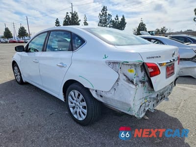 Drugie zdjęcie samochodu z przodu: 2018 NISSAN SENTRA S VIN:3N1AB7AP5JY345022 - miniatura