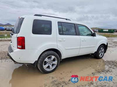 Trzecie zdjęcie samochodu z tyłu: 2012 HONDA PILOT EXL VIN:5FNYF4H55CB021361 - miniatura