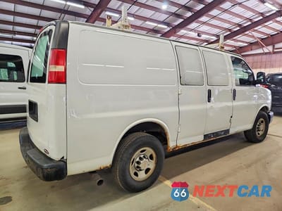 Trzecie zdjęcie samochodu z tyłu: 2014 CHEV EXPRESS G2500 VIN:1GCWGFCA4E1123119 - miniatura