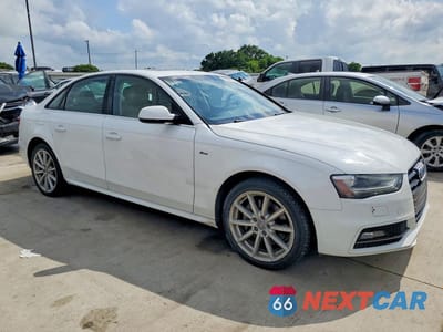 Czwarte zdjęcie samochodu z boku: 2014 AUDI A4 PREMIUM PLUS VIN:WAUFFAFL9EA128977 - miniatura