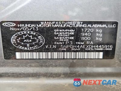 Zdjęcie 12 z 12 samochodu: 2013 HYUNDAI ELANTRA GLS VIN:5NPDH4AEXDH445916 - miniatura