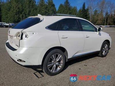 Trzecie zdjęcie samochodu z tyłu: 2015 LEXUS RX 350 BASE VIN:2T2BK1BA3FC308997 - miniatura