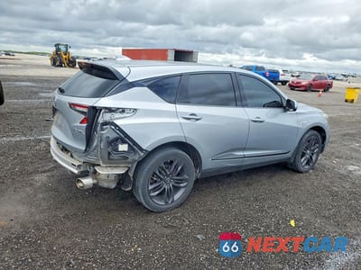 Trzecie zdjęcie samochodu z tyłu: 2020 ACURA RDX A-SPEC VIN:5J8TC1H66LL007493 - miniatura