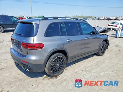 Trzecie zdjęcie samochodu z tyłu: 2020 MERCEDES-BENZ GLB 250 4MATIC VIN:WDC4M4HB0LW007724 - miniatura