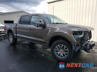 Czwarte zdjęcie samochodu z boku: 2022 FORD F150 SUPERCREW VIN:1FTEW1EP3NKE34764 - miniatura