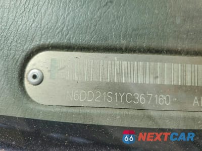 Zdjęcie 12 z 12 samochodu: 2000 NISSAN FRONTIER XE VIN:1N6DD21S1YC367160 - miniatura