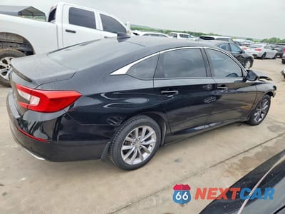 Trzecie zdjęcie samochodu z tyłu: 2021 HONDA ACCORD LX VIN:1HGCV1F17MA013348 - miniatura