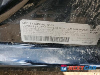 Zdjęcie 12 z 12 samochodu: 2010 AUDI A4 PREMIUM PLUS VIN:WAUFFAFL9AN042460 - miniatura