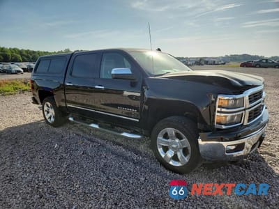 Czwarte zdjęcie samochodu z boku: 2014 CHEVROLET SILVERADO K1500 LTZ VIN:3GCUKSEC4EG323190 - miniatura