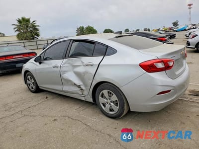 Drugie zdjęcie samochodu z przodu: 2017 CHEVROLET CRUZE LS VIN:1G1BC5SM3H7246601 - miniatura
