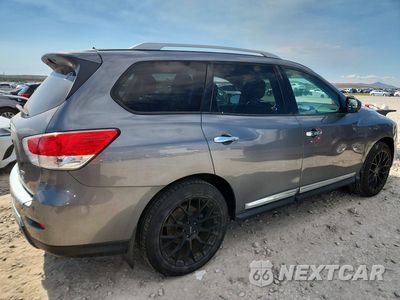Trzecie zdjęcie samochodu z tyłu: 2015 NISSAN PATHFINDER SL VIN:5N1AR2MM7FC676841 - miniatura