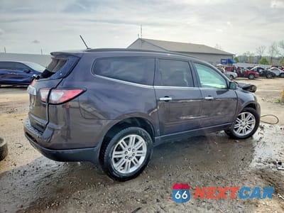 Trzecie zdjęcie samochodu z tyłu: 2013 CHEVROLET TRAVERSE LT VIN:1GNKRGKD4DJ226296 - miniatura