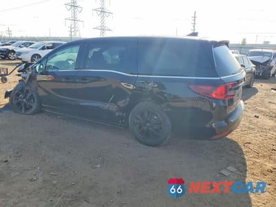Drugie zdjęcie samochodu z przodu: 2023 HONDA ODYSSEY SPORT-L VIN:5FNRL6H74PB055825 - miniatura