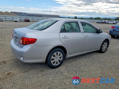 Trzecie zdjęcie samochodu z tyłu: 2009 TOYOTA COROLLA LE VIN:1NXBU40E99Z151419 - miniatura