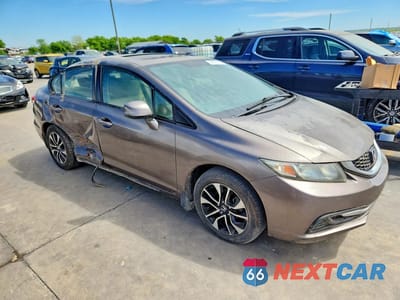 Czwarte zdjęcie samochodu z boku: 2013 HONDA CIVIC EX VIN:2HGFB2F88DH510144 - miniatura