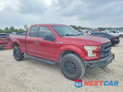 Czwarte zdjęcie samochodu z boku: 2015 FORD F150 SUPER CAB VIN:1FTEX1E83FKE71305 - miniatura